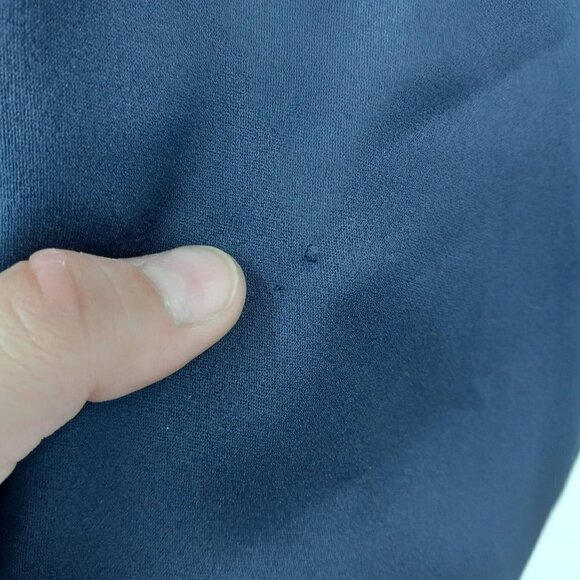 Soft Surroundings Mariam Mixed Media Cardigan Navy Blue Longline Minimalist S - Picture 6 of 7